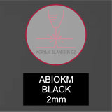 Luggage/Bag Tags - Clear, Frosted Clear, Black, White & Holographic Acrylic with PnC file