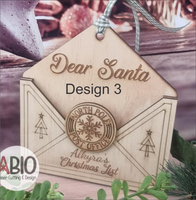 Personalised Envelopes for Dear Santa letters - 13cm wide x 14cm high