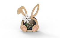 Easter Bunny Chocolate/Money Box - Small