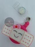 Happy Bandaid - 6cm x 3cm with or without hole