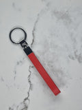 Lanyard Keychain - Leatherette with Diamonte