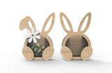 Easter Bunny Chocolate/Money Box - Small